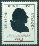 [The 250th Anniversary of the Birth of Friedrich Gottlieb Klopstock, Poet, Typ WB]