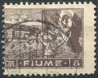 [New Daily Stamps - Inscription "FIUME", loại AB6]