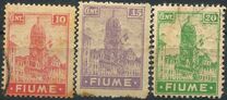 [New Daily Stamps - Inscription "FIUME", type Z]