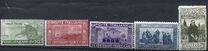 [Italian Postage & Not Issued Stamps Overprinted "SOMALIA ITALIANA" in Black or Red Colour, type R]