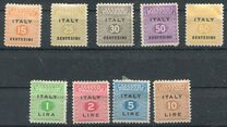 [Allied Military Postage Overprinted "ITALY" and Value, type A]
