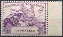 [The 75th Anniversary of the Universal Postal Union, प्रकार AD]