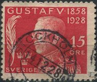 [The 70th Anniversary of the Birth of King Gustaf V, type AF2]