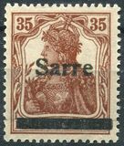 [German Empire Stamps Overprinted "SARRE", प्रकार A10]