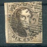 [King Leopold I - Oval 16-17mm High and 14½-15mm Wide, タイプ B7]