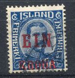 [Overprinted "EIN KRÓNA", Tipi V]