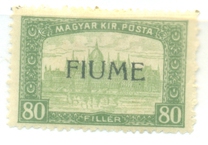 [Overprinted Postage Stamps from Hungary, type M2]
