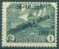 [New Daily Stamps from 1919 Overprinted "24-IV-1921 - Costituente Fiumana", Typ AV3]