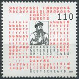 [The 600th Anniversary of the Birth of Johannes Gutenberg, 1397-1468, タイプ BSZ]