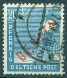 [BERLIN in Red Overprint on "Allied Occupation Zone" Stamps, Typ B5]