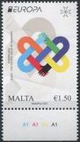 [EUROPA Stamps - Peace - The Highest Value of Humanity, type DYB]