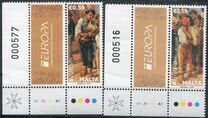 [EUROPA Stamps - Musical Instruments, Scrivi DIU]