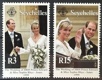 [Royal Wedding of Prince Edward and Sophie Rhys-Jones, type YN]
