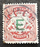 [Coat of Arms - Value in "PFENNIG", typ D32]