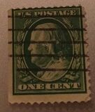 [Benjamin Franklin & George Washington - Coil Stamps, type DV8]