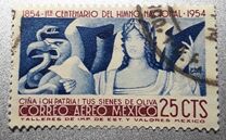 [Airmail - The 100th Anniversary of Mexican National Anthem, Tipi XIO]