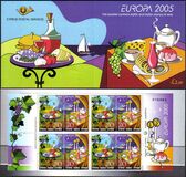[EUROPA Stamps - Gastronomy, 類型 AHB]