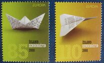 [EUROPA Stamps - Writing Letters, Tipe AJH]