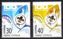 [EUROPA Stamps - The 100th Anniversary of Scouting, Tipi AIQ]