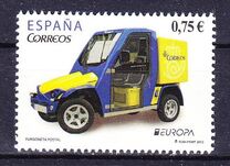 [EUROPA Stamps - Postal Vehicles, τύπος GBG]