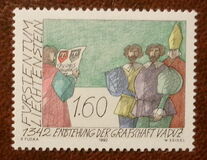 [The 650th Anniversary of the Independent County Vaduz, type AKP]