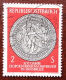 [The 300th Anniversary of Leopold Franzens University in Innsbruck, type AGL]