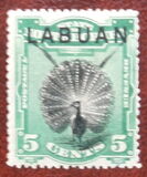 [North Borneo Stamps Overprinted "LABUAN", type J3]