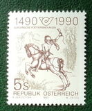 [The 500th Anniversary of European Postal Routes, type BFK]