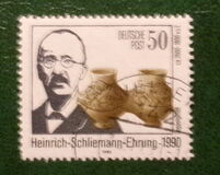 [The 100th Anniversary of the Birth of Heinrich Schliemann, type DIJ]