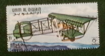 [History of Aviation Stamps of 1968 Overprinted, type KT]