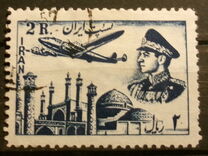 [Airmail - Mohammad Reza Shah Pahlavi, type BAX1]