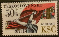 [The 60th Anniversary of Czechoslovak Communist Party, type CAF]