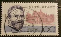 [The 150th Anniversary of the Death of Paul Wallot, Architect, type AXH]