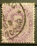 [King Umberto I - New Drawing, Value in Corners, 类型 T]
