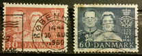 [The 25th Anniversary of the Marriage of King Frederik IX and Queen Ingrid, 类型 EA]
