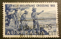 [The 150th Anniversary of the First Blue Mountains Crossing, 1813-1963, Typ GR]