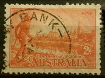 [The 100th Anniversary of the Colonization of Victoria, type Q]