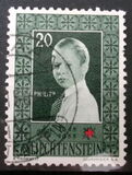 [The 10th Anniversary of Red Cross in Liechtenstein, type JJ]