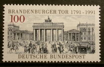 [The 200th Anniversary of the Brandenburger Tor, type AVP]