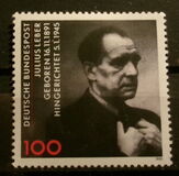 [The 100th Anniversary of the Birth of Julius Leber, Politician, type AYT]