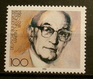 [The 100th Anniversary of the Birth of Martin Niemöller, Theologian, type AZE]