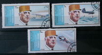 [Airmail - Charles de Gaulle and Aircraft, type ZV]