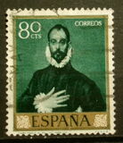 [Paintings by Dominikos Theotokopulos, El Greco - Stamp Day, tip AVP]