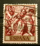 [Paintings by Dominikos Theotokopulos, El Greco - Stamp Day, tip AVS]