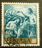 [Paintings by Dominikos Theotokopulos, El Greco - Stamp Day, type AVR]