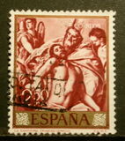 [Paintings by Dominikos Theotokopulos, El Greco - Stamp Day, type AVS]