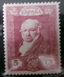 [The 100th Anniversary of the Death of Francisco de Goya, 1746-1828 - Inscription "1746 - CORREOS ESPANA - 1828", tegund CO2]