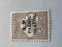 [Australian Postage Stamps Overprinted "N. W. PACIFIC ISLANDS" - "P in "PACIFIC" above "S" - Different Watermark, type A26]