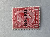 [Great Britian Postage Stamps Overprinted "NAURU", type A3]