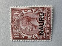 [Great Britian Postage Stamps Overprinted "NAURU", type A4]